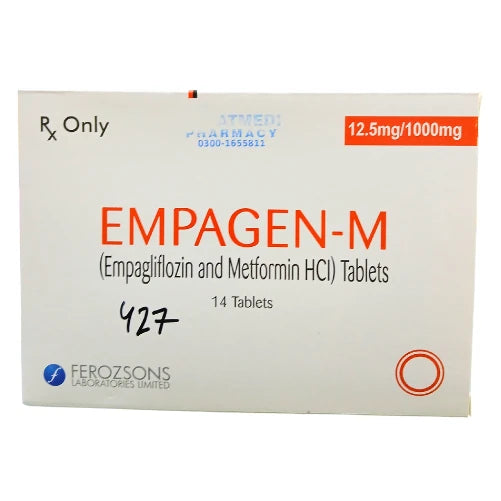 Empagen-M Tablet 12.5mg/1000mg