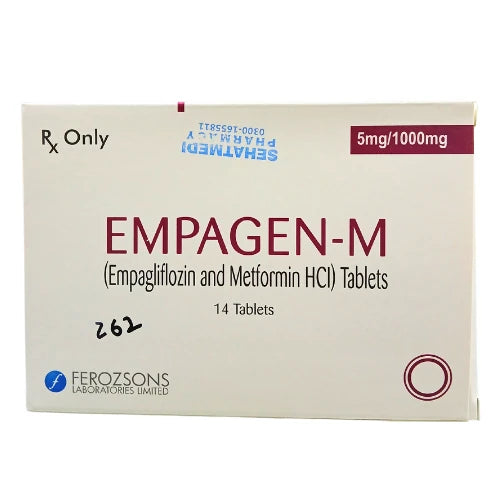 Empagen-M 5mg-1000mg Tablets