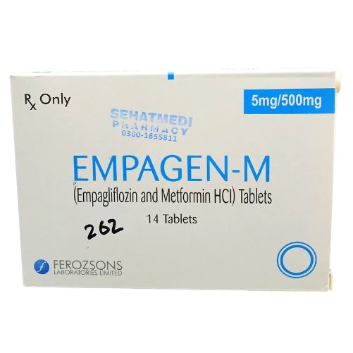 Empagen-M Tablet 5mg/500mg