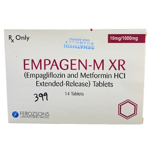 Empagen-M XR Tablet 10/1000mg