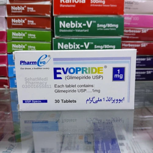 Evopride Tablets 1mg