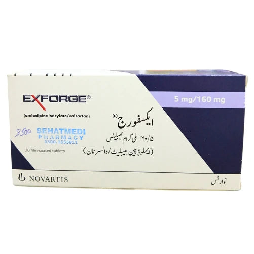 Exforge  Tablets 5/160mg