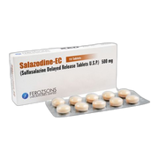 Ferozsons Laboratories Salazodine-EC Tablet, 500mg, 10-Pack