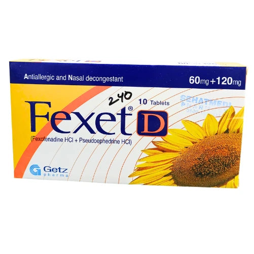 Fexet-D Tablets 60mg+120mg