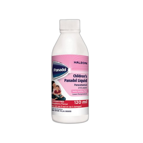GSK Children's Panadol Liquid, Sugar-Free, 120ml