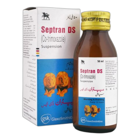 GSK Septran DS Suspension, 50ml