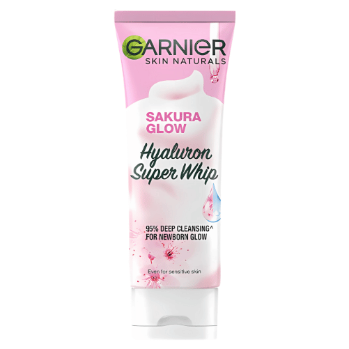 Garnier Sakura Glow Hyaluron Super Whip Foam 100ml