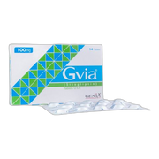 Genix Pharma Gvia Tablet, 100mg, 14-Pack