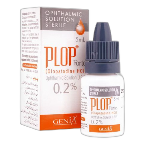 Genix Pharma Plop Forte Ophthalmic Solution, 5ml