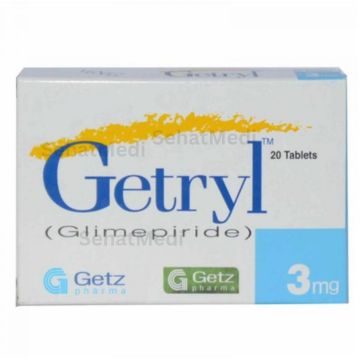 Getryl 3 mg tablets