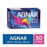 Getz Pharma Agnar Supplement Tablet, For Bone Care, 30-Pack