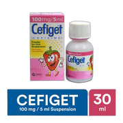 Getz Pharma Cefiget Powder Oral Suspension, 100mg/30ml