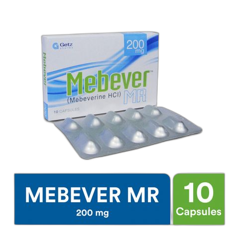 Getz Pharma Mebever MR Capsule, 200mg, 10-Pack