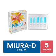 Getz Pharma Miura-D Injection, For Oral & IM Administration, 5mg/ML, 5-Pack