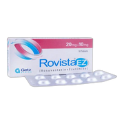 Getz Pharma Rovista EZ Tablet, 20mg + 10mg, 10-Pack