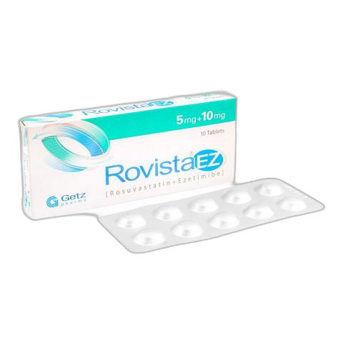 Getz Pharma Rovista EZ Tablet, 5mg + 10mg, 10-Pack
