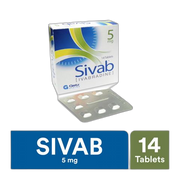 Getz Pharma Sivab Tablet, 5mg, 14-Pack
