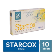 Getz Pharma Starcox Tablet, 60mg, 10-Pack