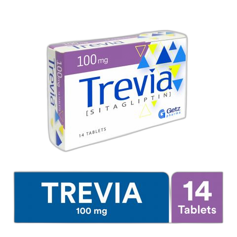 Getz Pharma Trevia Tablet, 100mg, 14-Pack