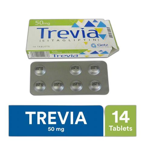 Getz Pharma Trevia Tablet, 50mg, 14-Pack