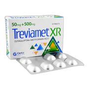 Getz Pharma Treviamet XR Tablet, 50mg+500mg, 14-Pack