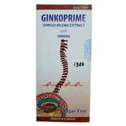 Ginkoprime sugar free 240ml syrup