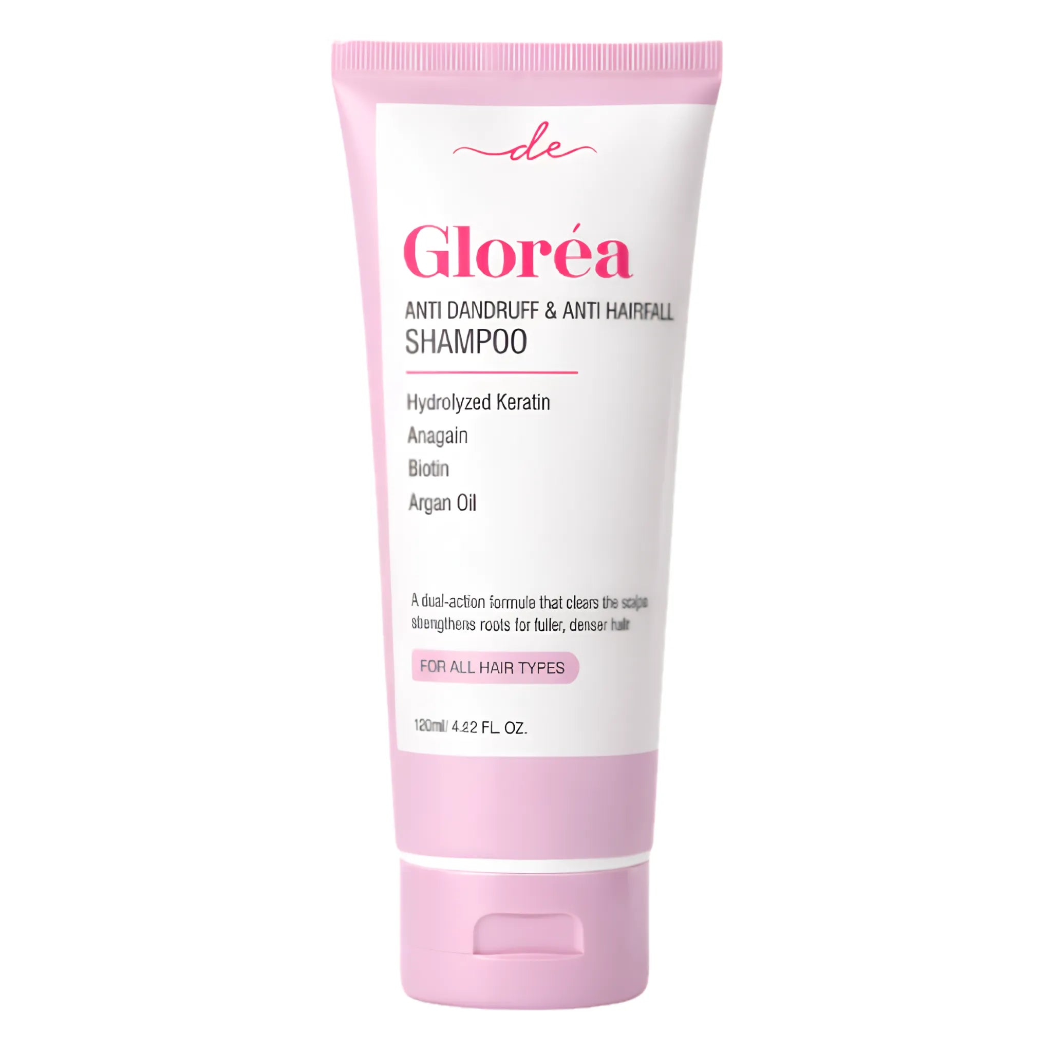 Gloréa Anti Hairfall & Anti Dandruff Shampoo 120ml