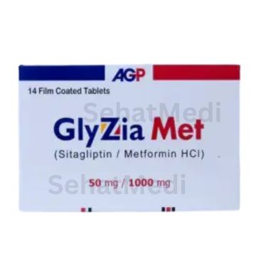 Glyzia Met 1000 mg / 50 mg tablet