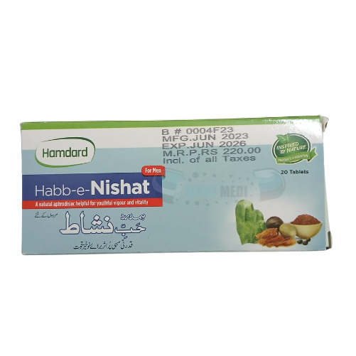 Hamdard Habb-e-Nishat 20's tablet