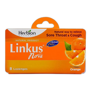 Herbion Linkus Nova Orange Lozenges Sugar-Free, 8-Pack