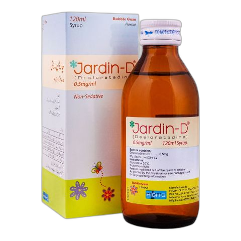 High-Q Pharmaceuticals Jardin-D Syrup, 120ml