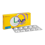 High-Q Pharmaceuticals Lcyn Tablet, 250mg, 10-Pack