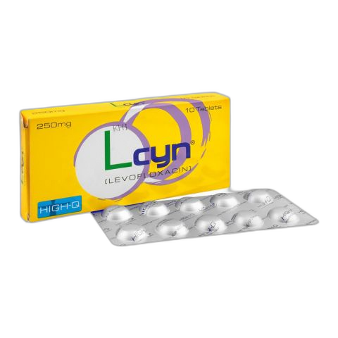 High-Q Pharmaceuticals Lcyn Tablet, 250mg, 10-Pack