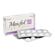 High-Q Pharmaceuticals Maxfol Tablet, 600mcg, 30-Pack