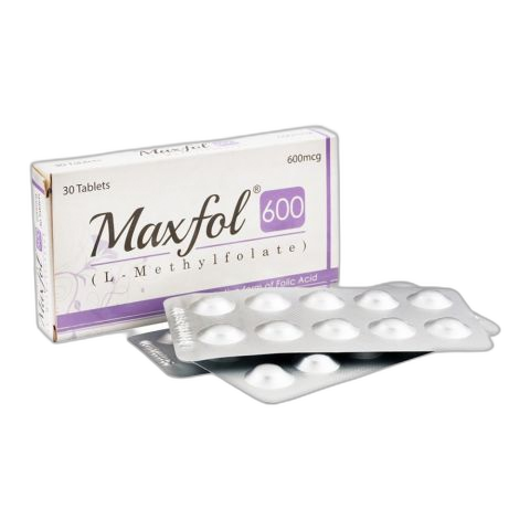 High-Q Pharmaceuticals Maxfol Tablet, 600mcg, 30-Pack