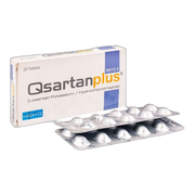 High-Q Pharmaceuticals Qsartan Plus Tablet, 50mg/12.5mg, 20-Pack