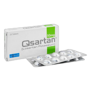 High-Q Pharmaceuticals Qsartan Tablet, 50mg, 20-Pack