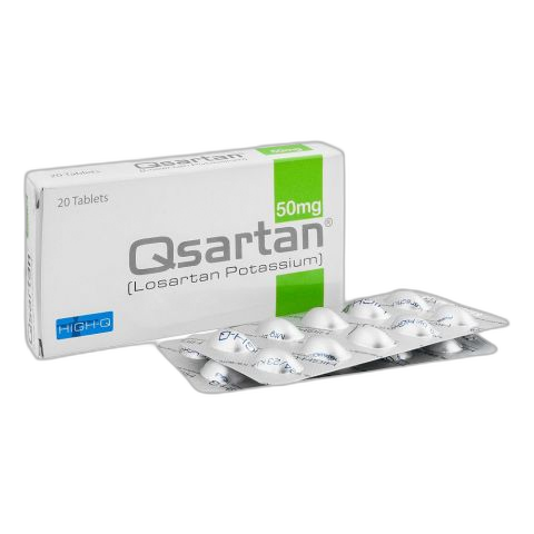 High-Q Pharmaceuticals Qsartan Tablet, 50mg, 20-Pack