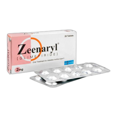 High-Q Pharmaceuticals Zeenaryl Tablet, 2mg, 20-Pack