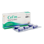 Hilton Pharma Cefim Capsule, 400mg, 5-Pack