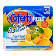 Hilton Pharma Coferb Plus Cough Soothers, 9-Pack