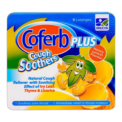 Hilton Pharma Coferb Plus Cough Soothers, 9-Pack