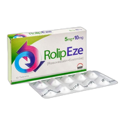 Hilton Pharma Rolip Eze Tablet, 5mg+10mg, 10-Pack