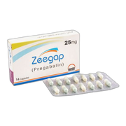 Hilton Pharma Zeegap Capsule, 25mg, 14-Pack