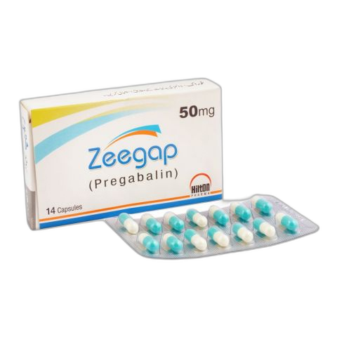 Hilton Pharma Zeegap Capsule, 50mg, 14-Pack