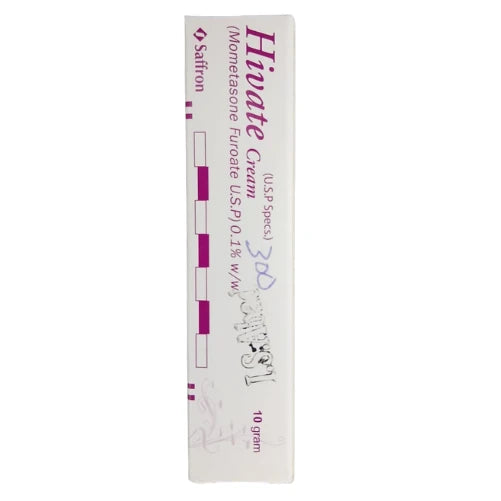 Saffron Pharmaceuticals Hivate Cream, 10g