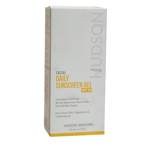 Hudson Facial Daily Sunscreen Gel SPF40
