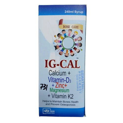 Caliber Syrup IG-Cal 240ml syrup – SehatMedi Online Pharmacy