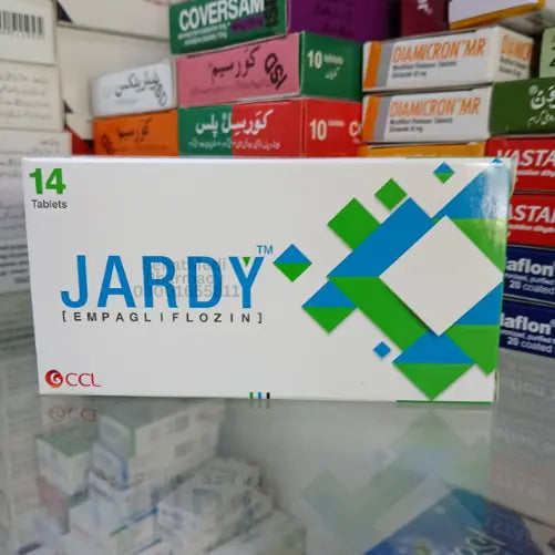 CCL Pharmaceuticals Jardy Tablet, 25mg, 14-Pack