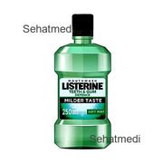 Listerine Fluoride Mouthwash Teeth & Gum Defence | Milder Taste | Soft Mint 250ml
